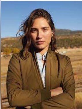 Christy Dawn The Chandler Quilted Bomber Jacket in Olive - Size Small